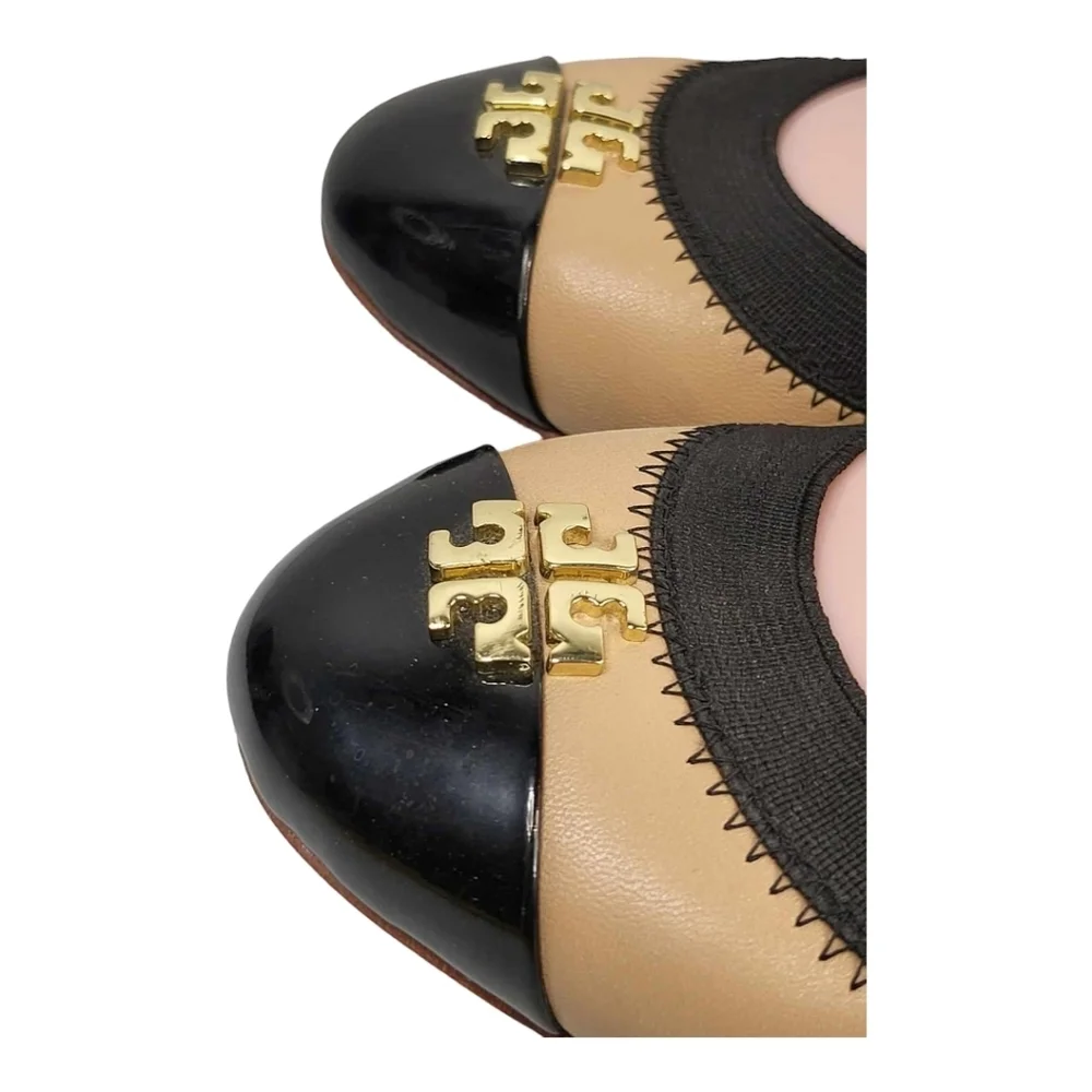 Tory‎ Burch. Jolie Two-Tone Ballet Flat. Size 7 M